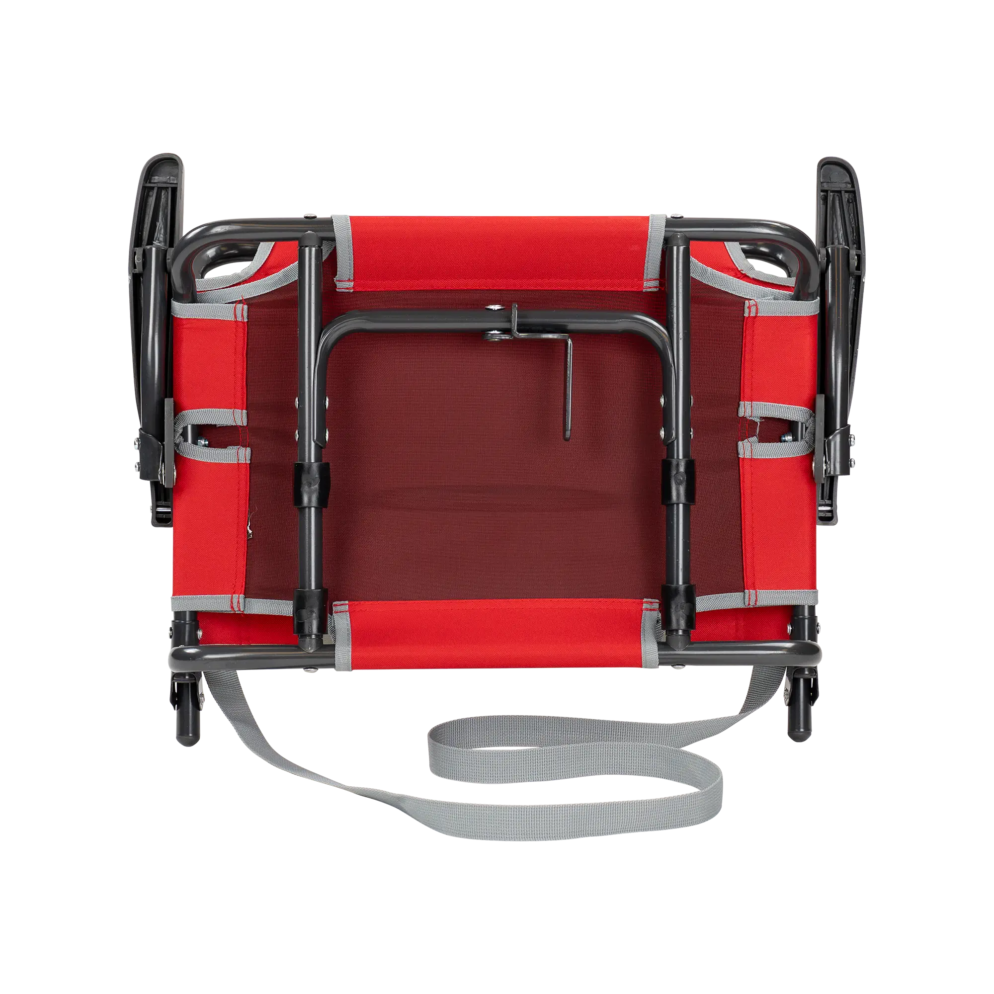 Secure-Hook Big Comfort Stadium Chair with Armrests - Choice 465 - Bleacher-Friendly Stadium Chair with Back Support Detail