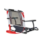 Secure-Hook Big Comfort Stadium Chair with Armrests - Choice 465 - Bleacher-Friendly Stadium Chair with Back Support Detail