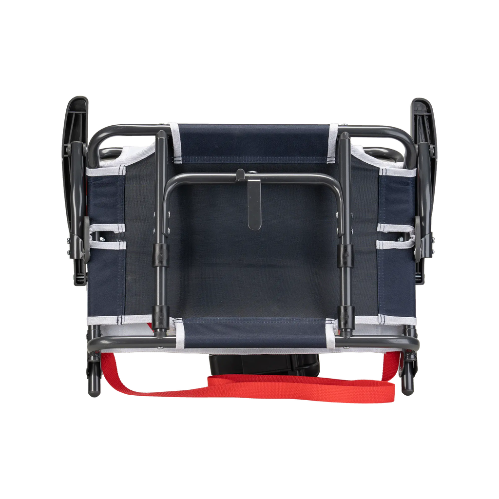 Secure-Hook Big Comfort Stadium Chair with Armrests - Choice 465 - Bleacher-Friendly Stadium Chair with Back Support Detail