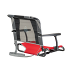 Secure-Hook Big Comfort Stadium Chair with Armrests - Choice 465 - Bleacher-Friendly Stadium Chair with Back Support Detail