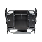 Secure-Hook Big Comfort Stadium Chair with Armrests - Choice 465 - Bleacher-Friendly Stadium Chair with Back Support Detail
