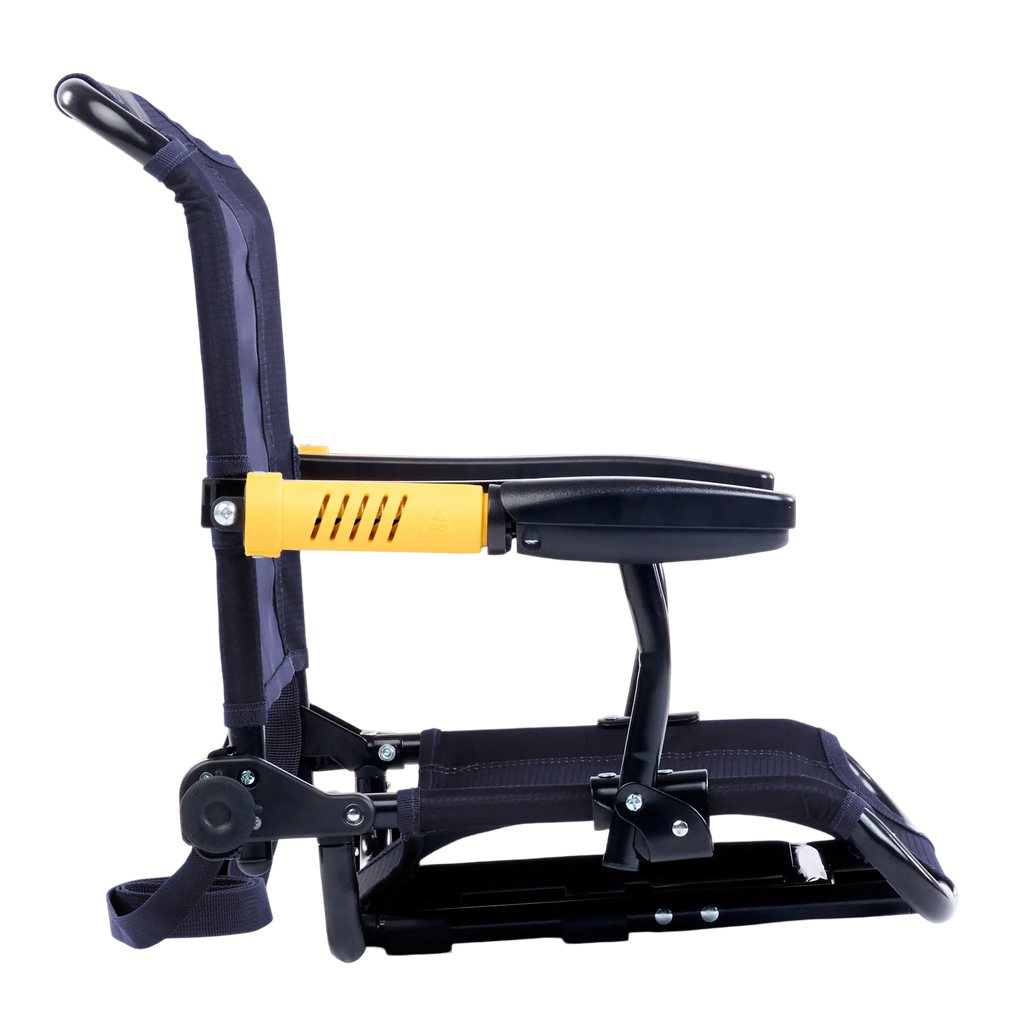Premium All-Weather Stadium Rock-Cliner - Choice 540 - Patented Spring-Action Rocking Chair for Camping Detail