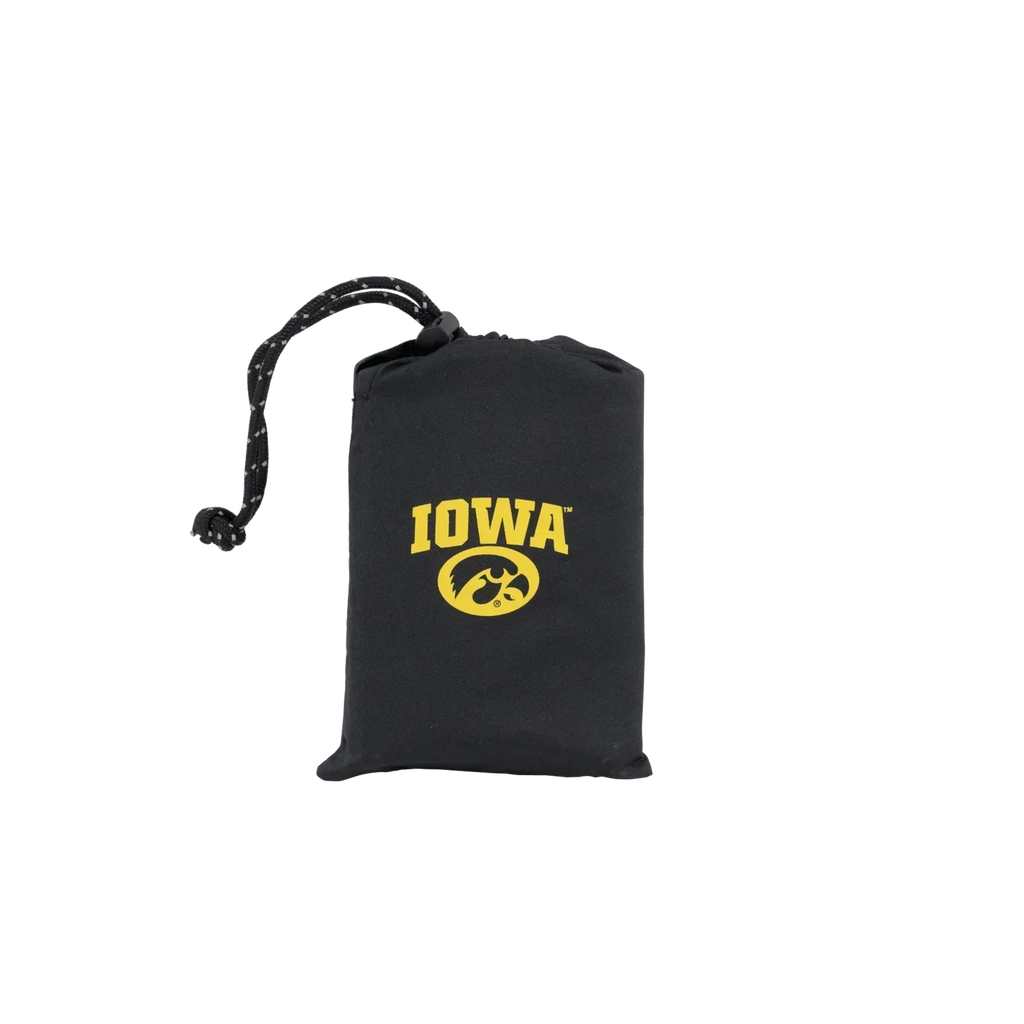 Compact Cushion College V Seat Inflatable Stadium Cushion - Iowa Hawkeyes - Choice 157 - Bleacher-Friendly Stadium Chair with Back Support Detail
