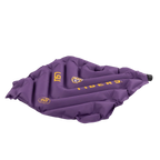 Ergonomic Back-Support College V Seat Inflatable Stadium Cushion - LSU Tigers - Choice 762 - Grandstand Cushion Seat with Secure Under-Bench Hooks Detail