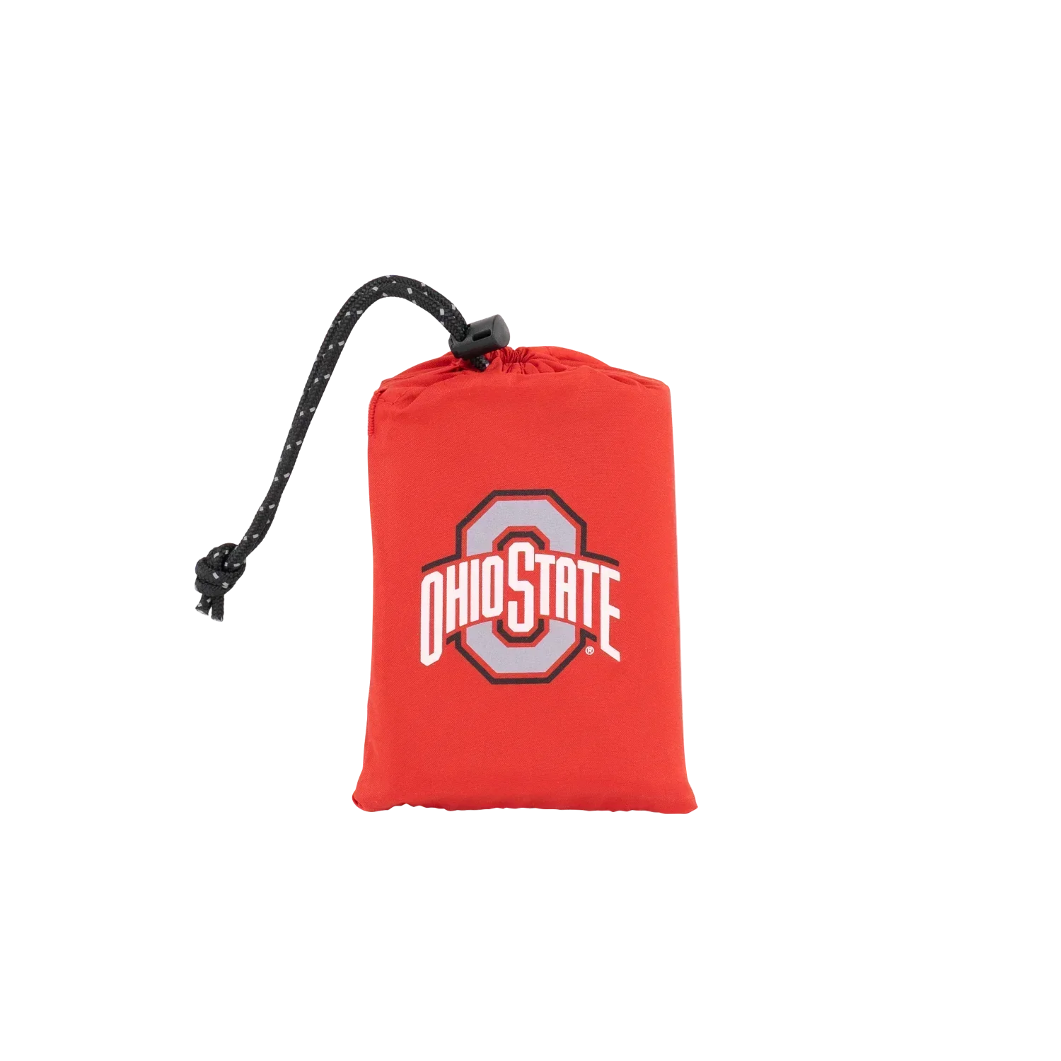 Ultra-Lightweight College V Seat Inflatable Stadium Cushion - Ohio State Buckeyes - Choice 778 - Lightweight Folding Bleacher Chair with Cushioning Detail