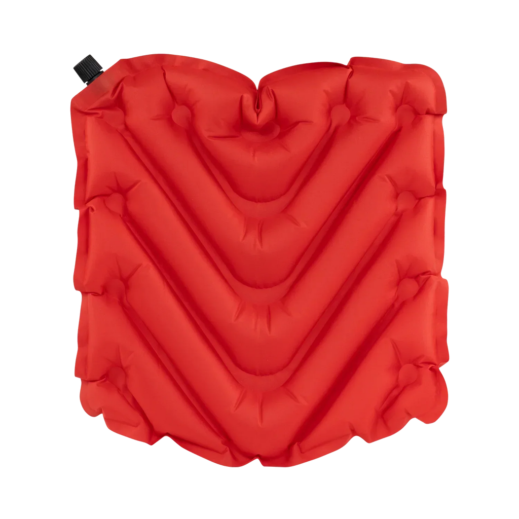 Ultra-Lightweight College V Seat Inflatable Stadium Cushion - Ohio State Buckeyes - Choice 778 - Lightweight Folding Bleacher Chair with Cushioning Detail