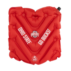 Ultra-Lightweight College V Seat Inflatable Stadium Cushion - Ohio State Buckeyes - Choice 778 - Lightweight Folding Bleacher Chair with Cushioning - Default Title
