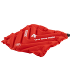Ultra-Lightweight College V Seat Inflatable Stadium Cushion - Nebraska Cornhuskers - Choice 277 - Grandstand Cushion Seat with Secure Under-Bench Hooks Detail