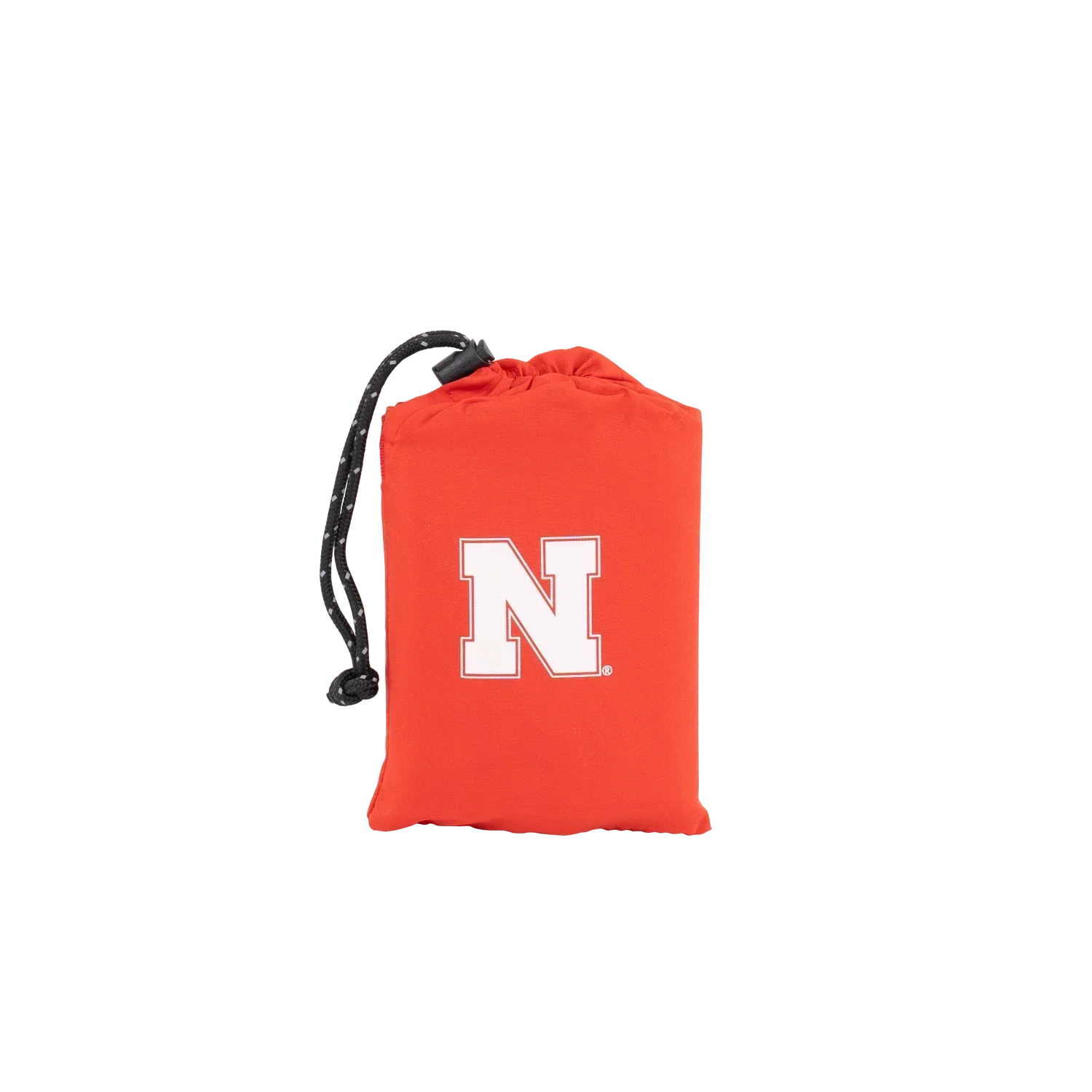 Ultra-Lightweight College V Seat Inflatable Stadium Cushion - Nebraska Cornhuskers - Choice 277 - Grandstand Cushion Seat with Secure Under-Bench Hooks Detail