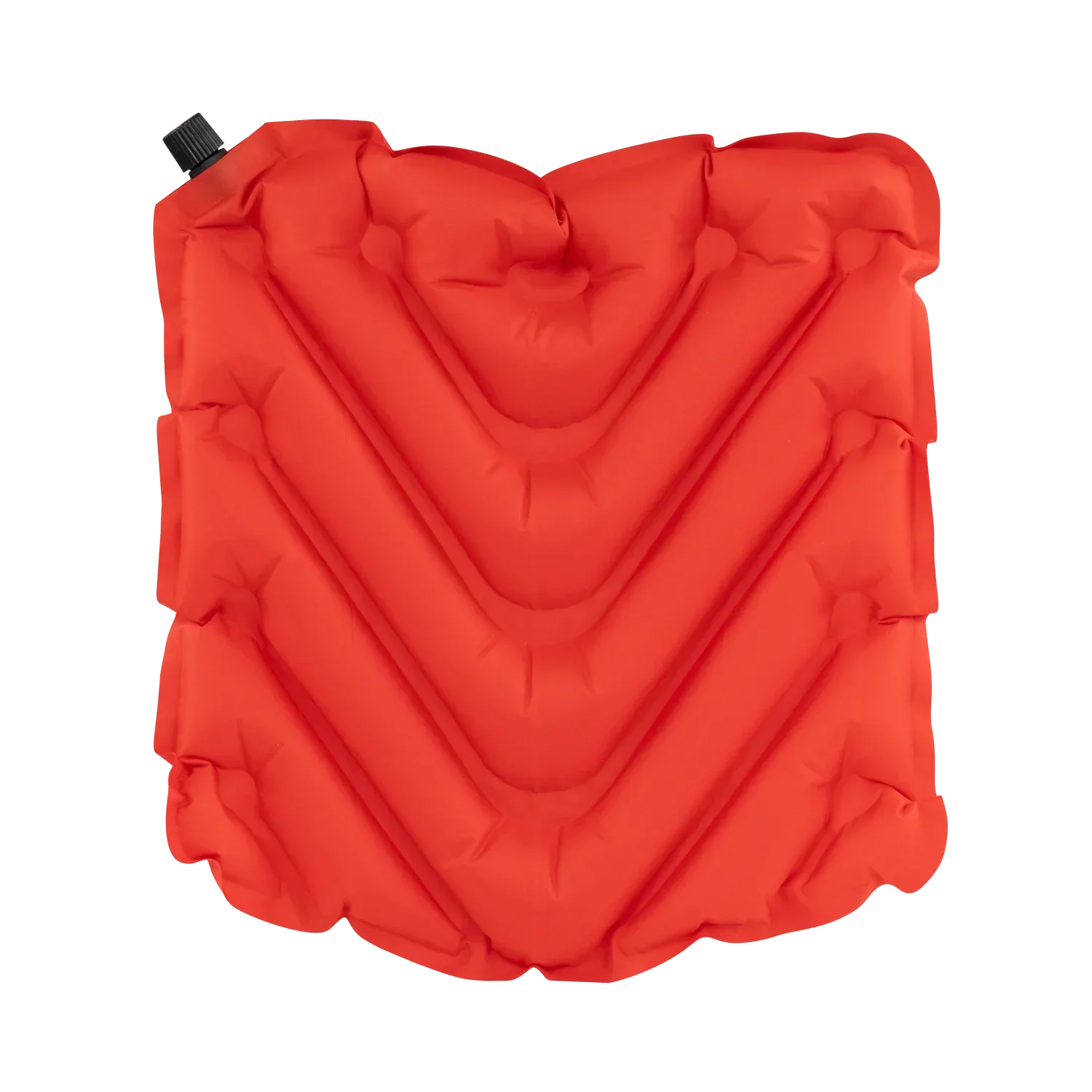 Ultra-Lightweight College V Seat Inflatable Stadium Cushion - Nebraska Cornhuskers - Choice 277 - Grandstand Cushion Seat with Secure Under-Bench Hooks Detail