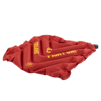 Secure-Hook College V Seat Inflatable Stadium Cushion - USC Trojans - Choice 523 - Lightweight Folding Bleacher Chair with Cushioning Detail