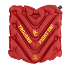 Secure-Hook College V Seat Inflatable Stadium Cushion - USC Trojans - Choice 523 - Lightweight Folding Bleacher Chair with Cushioning - Default Title