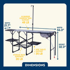 Compact Grilling Master Cook Station - Choice 171 - Heat-Resistant Over-Fire Grill Rack for Camping Detail