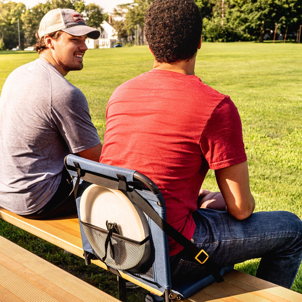 Ergonomic Back-Support BleacherBack - Choice 696 - Ergonomic Portable Stadium Seat for Sports Events Detail
