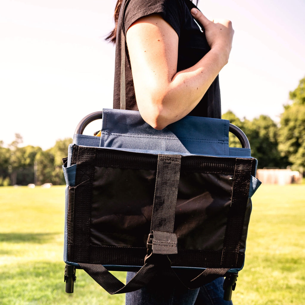 Ergonomic Back-Support BleacherBack - Choice 696 - Ergonomic Portable Stadium Seat for Sports Events Detail