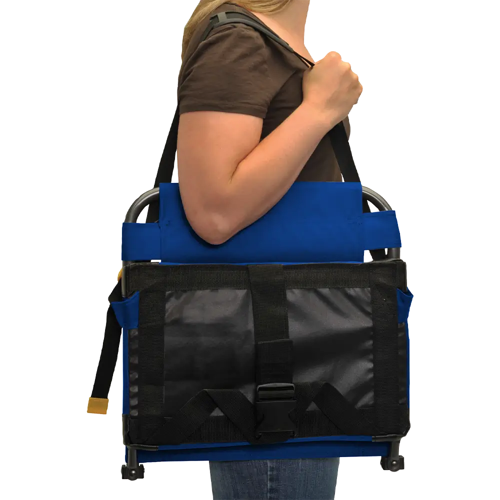 Ergonomic Back-Support BleacherBack - Choice 696 - Ergonomic Portable Stadium Seat for Sports Events Detail