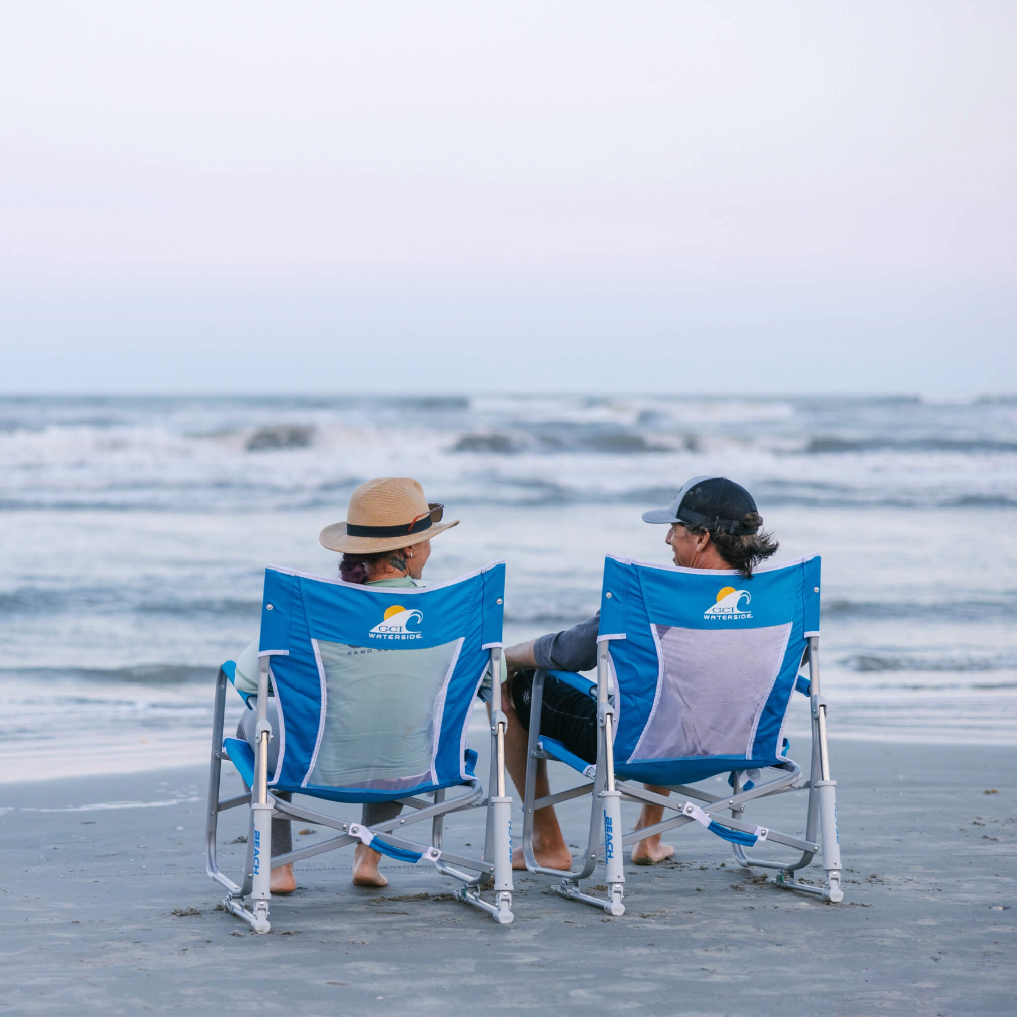 Patented Spring-Action Beach Rocker - Choice 712 - RoadTrip Rocker Smooth Motion Camp Chair Detail