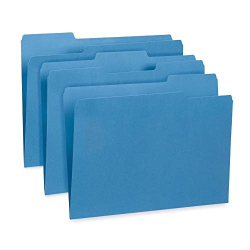 File Folder, 1/3 Cut Tab, Letter Size, for Daily Use