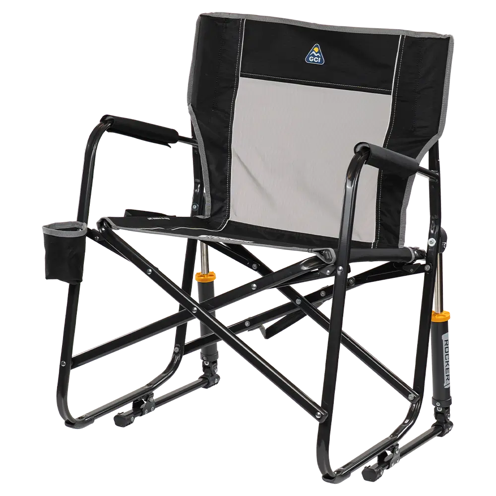 Smooth Motion Freestyle Rocker - Choice 711 - Freestyle Rocker Portable Outdoor Folding Chair Detail