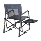 Premium All-Weather Freestyle Rocker with Side Table - Choice 853 - Freestyle Rocker Portable Outdoor Folding Chair Detail