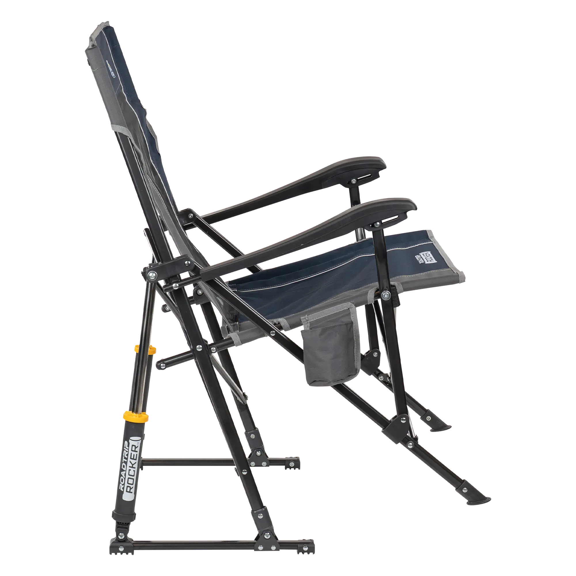 Smooth Motion RoadTrip Rocker - Choice 855 - Patented Spring-Action Rocking Chair for Camping Detail