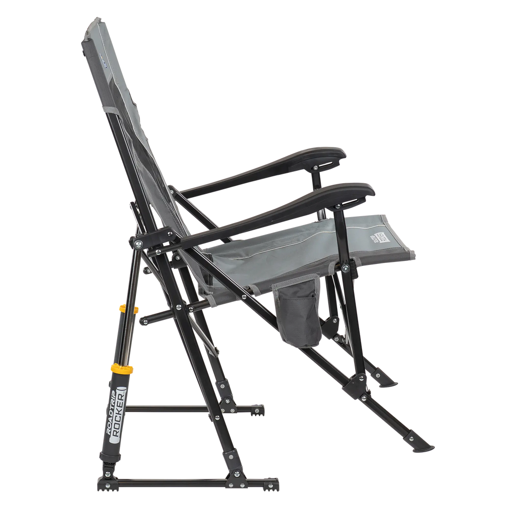 Smooth Motion RoadTrip Rocker - Choice 855 - Patented Spring-Action Rocking Chair for Camping Detail