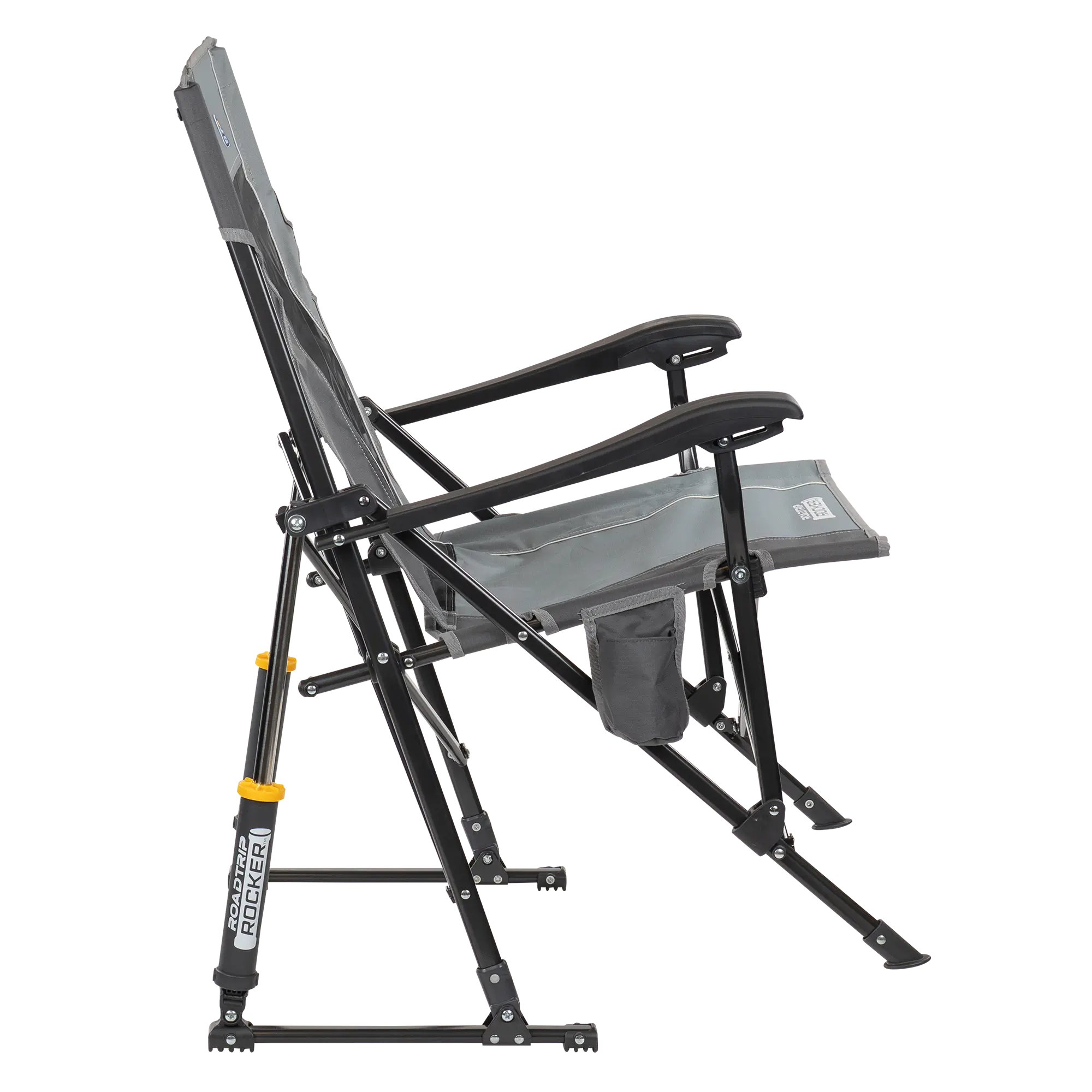 Smooth Motion RoadTrip Rocker - Choice 855 - Patented Spring-Action Rocking Chair for Camping Detail