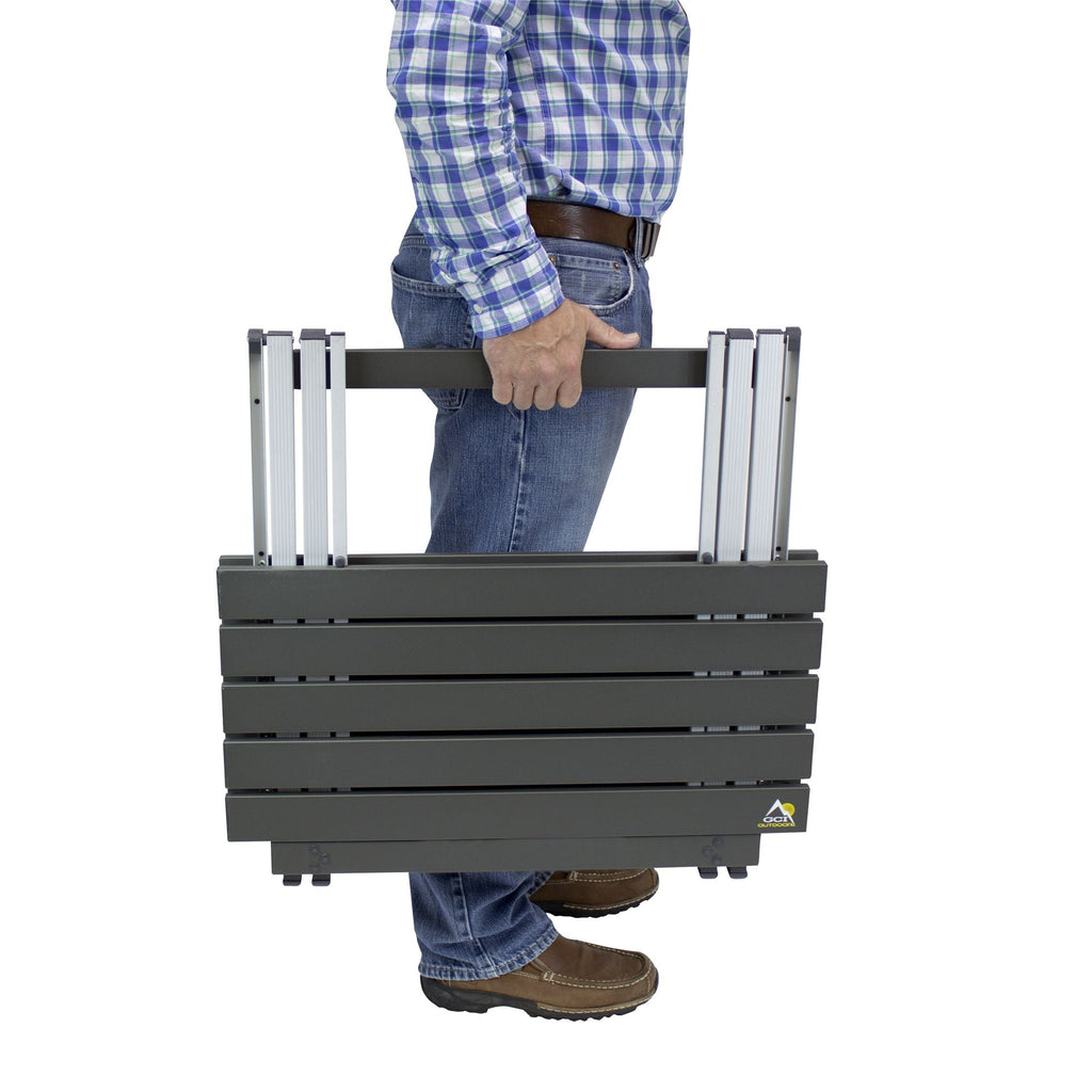 Heavy-Duty Grilling Compact Camp Table 25 - Choice 214 - Master Outdoor Kitchen Station for Tailgating & BBQ Detail