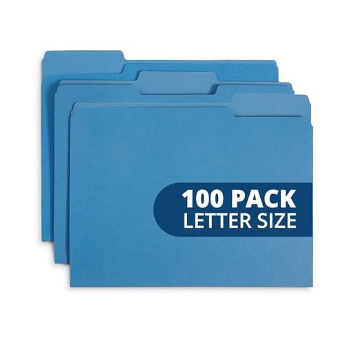 File Folder, 1/3 Cut Tab, Letter Size, for Daily Use