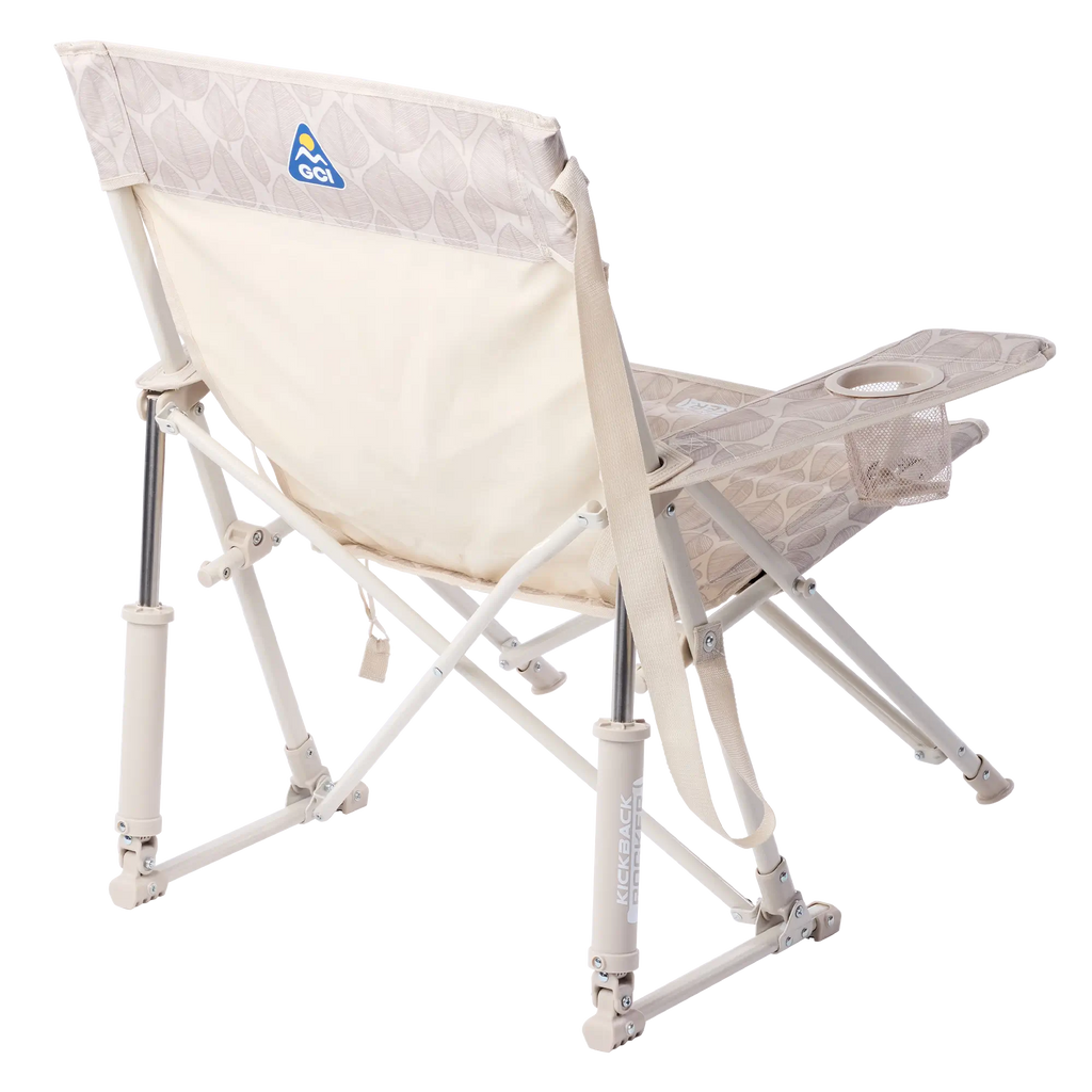 Premium All-Weather Kickback Rocker - Choice 345 - RoadTrip Rocker Smooth Motion Camp Chair Detail