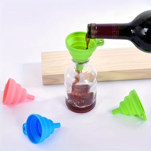 upgraded Kitchen Funnel Set 4 Pack, Small and Large, Kitchen