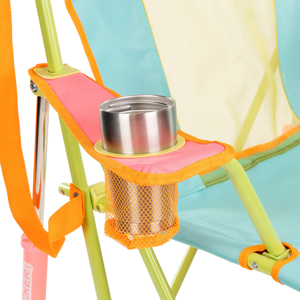 Patented Spring-Action Comfort Pro Rocker - Choice 375 - Patented Spring-Action Rocking Chair for Camping Detail