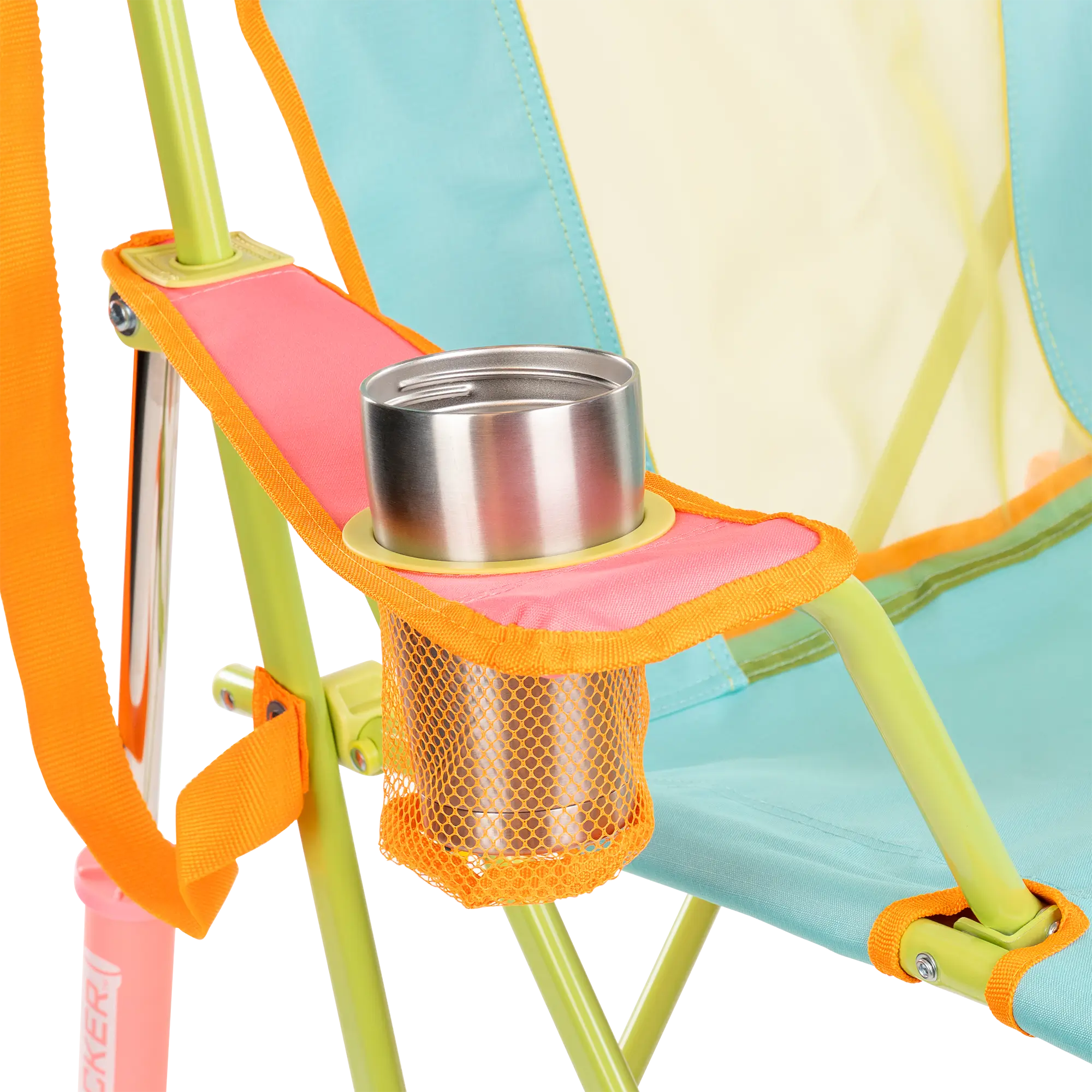 Patented Spring-Action Comfort Pro Rocker - Choice 375 - Patented Spring-Action Rocking Chair for Camping Detail
