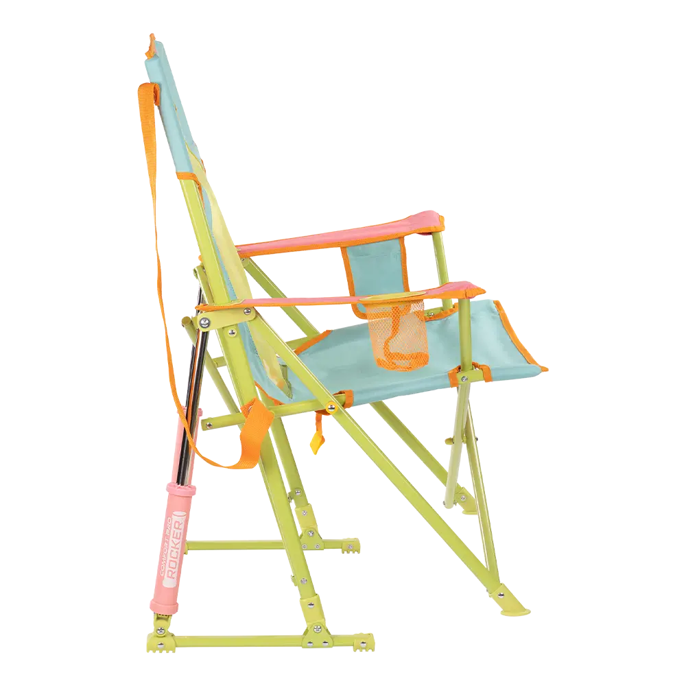 Patented Spring-Action Comfort Pro Rocker - Choice 375 - Patented Spring-Action Rocking Chair for Camping Detail