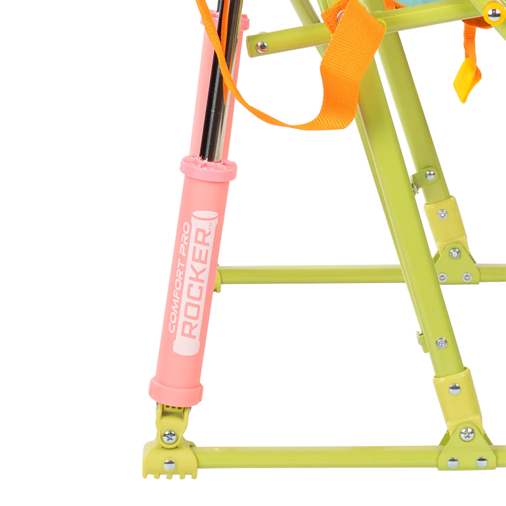 Patented Spring-Action Comfort Pro Rocker - Choice 375 - Patented Spring-Action Rocking Chair for Camping Detail
