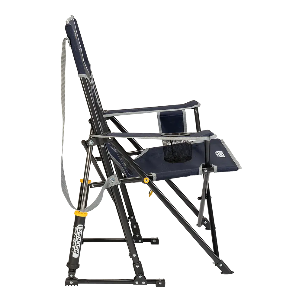 Patented Spring-Action Comfort Pro Rocker - Choice 375 - Patented Spring-Action Rocking Chair for Camping Detail
