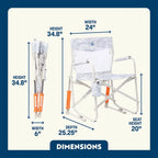 Heavy-Duty Freestyle Freestyle Rocker Elite - Choice 460 - Freestyle Rocker Portable Outdoor Folding Chair Detail