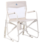 Heavy-Duty Freestyle Freestyle Rocker Elite - Choice 460 - Freestyle Rocker Portable Outdoor Folding Chair - Soft Neutral