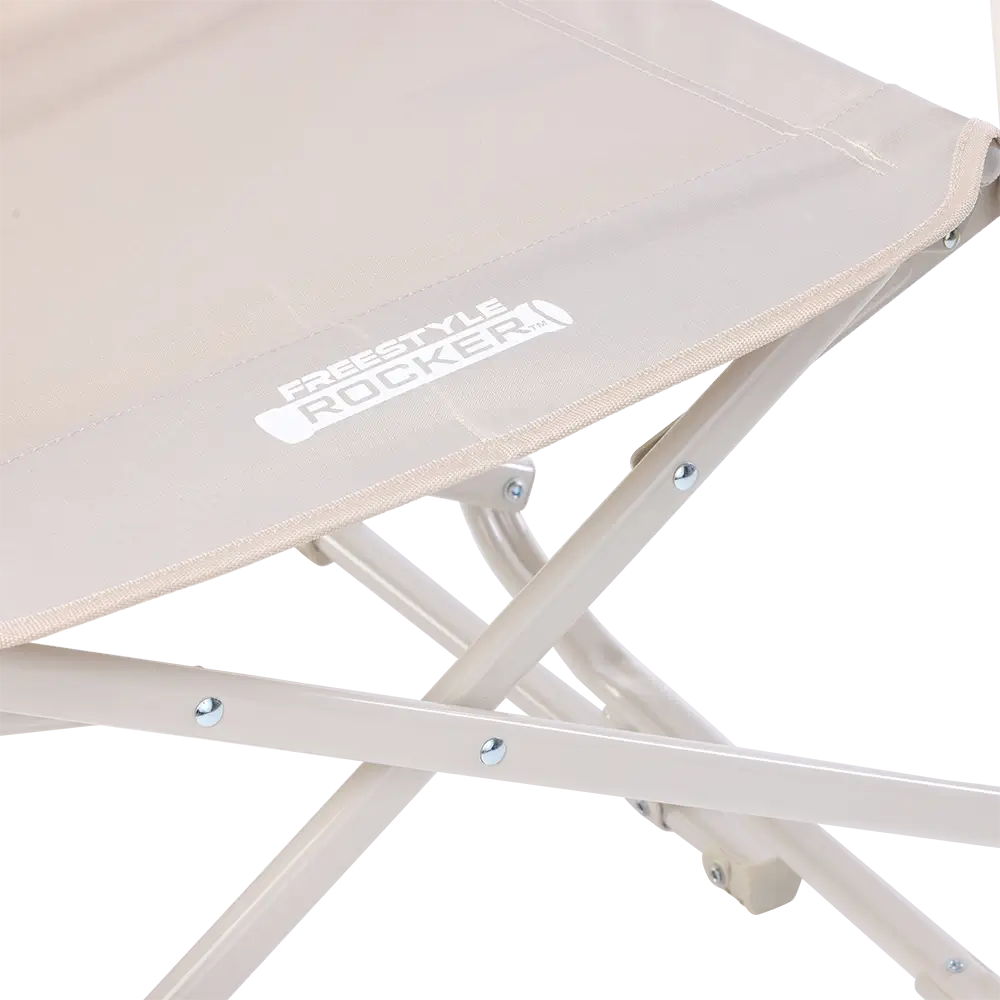 Heavy-Duty Freestyle Freestyle Rocker Elite - Choice 460 - Freestyle Rocker Portable Outdoor Folding Chair Detail