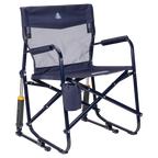 Heavy-Duty Freestyle Freestyle Rocker Elite - Choice 460 - Freestyle Rocker Portable Outdoor Folding Chair - Rich Blue