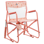 Heavy-Duty Freestyle Freestyle Rocker Elite - Choice 460 - Freestyle Rocker Portable Outdoor Folding Chair - Pink Sundress
