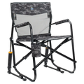 Heavy-Duty Freestyle Freestyle Rocker Elite - Choice 460 - Freestyle Rocker Portable Outdoor Folding Chair - Cool Gray Camo