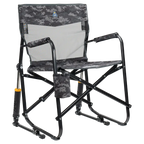 Heavy-Duty Freestyle Freestyle Rocker Elite - Choice 460 - Freestyle Rocker Portable Outdoor Folding Chair - Cool Gray Camo
