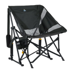 Patented Spring-Action Pod Rocker Elite - Choice 832 - Patented Spring-Action Rocking Chair for Camping - Dark Charcoal