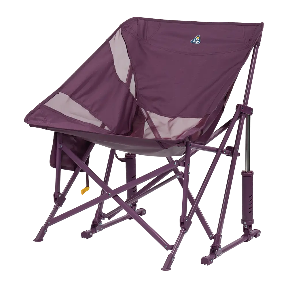 Patented Spring-Action Pod Rocker Elite - Choice 832 - Patented Spring-Action Rocking Chair for Camping Detail