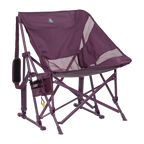 Patented Spring-Action Pod Rocker Elite - Choice 832 - Patented Spring-Action Rocking Chair for Camping - Pastel Amethyst