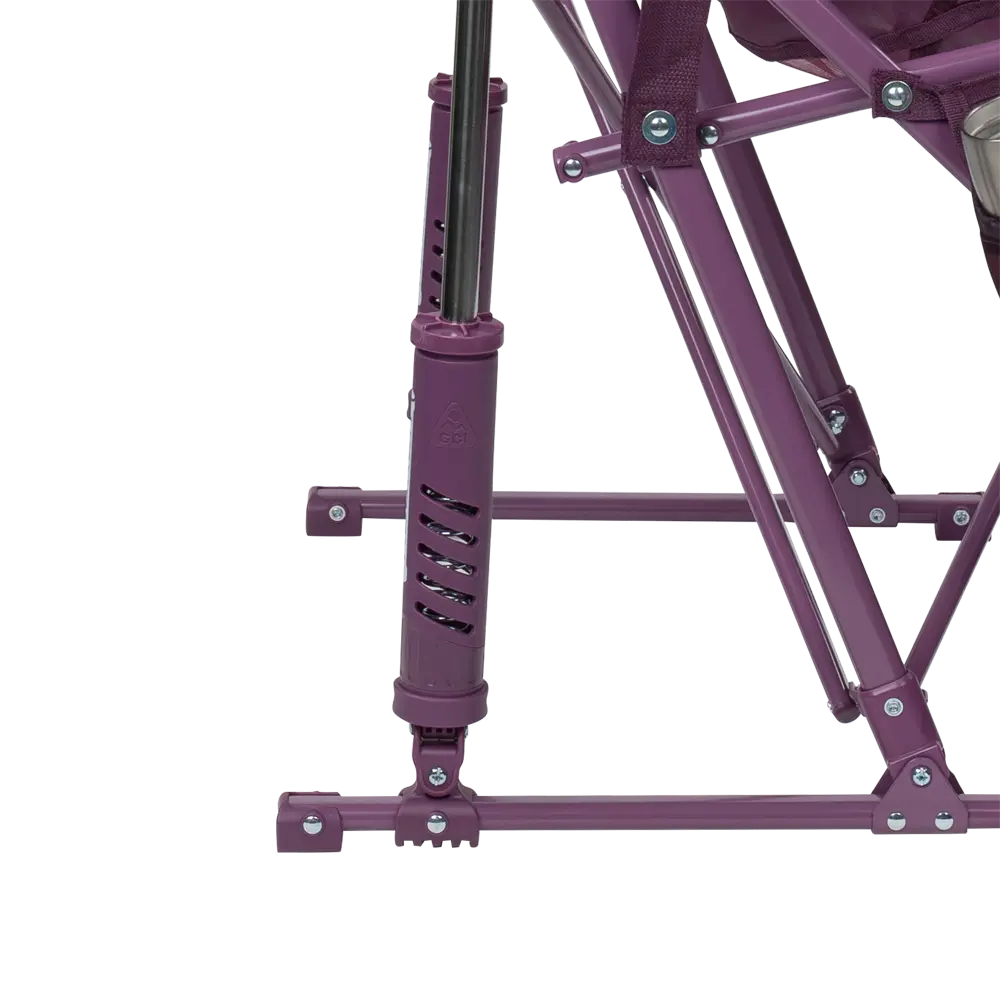 Patented Spring-Action Pod Rocker Elite - Choice 832 - Patented Spring-Action Rocking Chair for Camping Detail