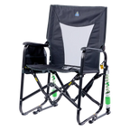 Smooth Motion Adjustable Rocker - Choice 573 - Patented Spring-Action Rocking Chair for Camping Detail
