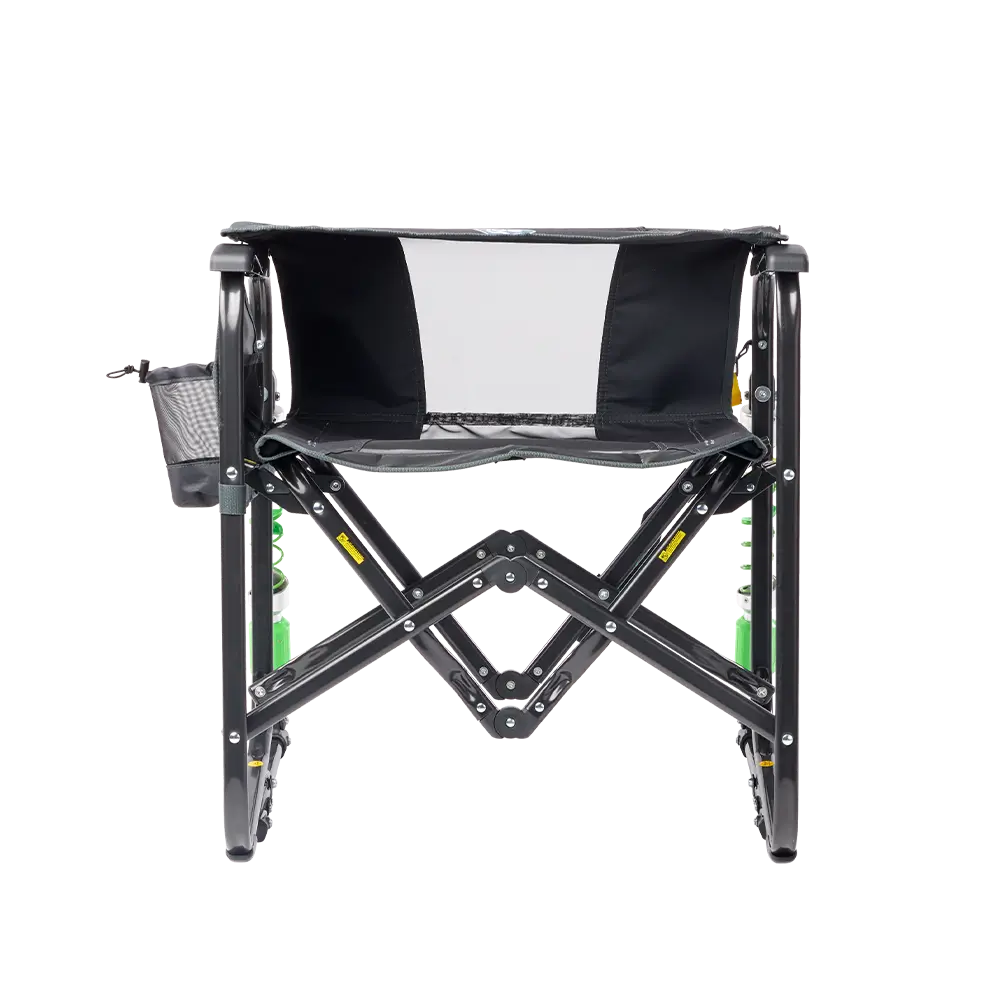 Smooth Motion Adjustable Rocker - Choice 573 - Patented Spring-Action Rocking Chair for Camping Detail