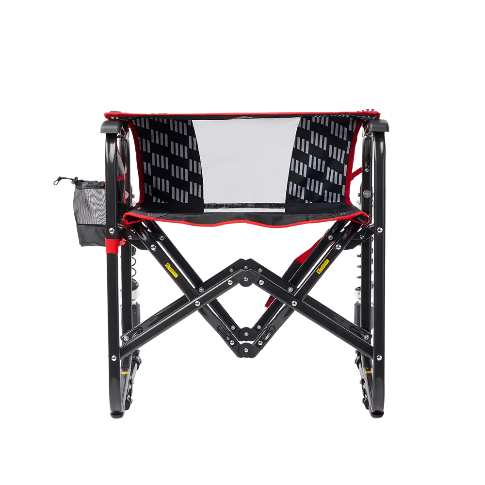 Smooth Motion Adjustable Rocker - Choice 573 - Patented Spring-Action Rocking Chair for Camping Detail